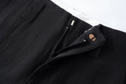 Full-Length Wide-Leg Trousers