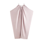 Trapeze Halter-Neck Maxi Dress
