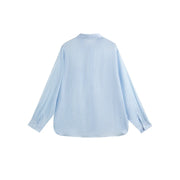 Regular-Fit Striped Shirt with Twin Pockets