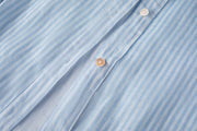 Regular-Fit Striped Shirt with Twin Pockets