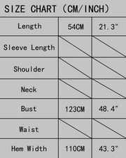 Loose-Fit Polka-Dot Sheer Cami and Trousers Set — size chart (cm / inch)