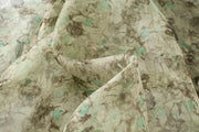 Regular-Fit Floral-Print Sheer Shirt