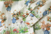 Regular-Fit Cartoon-Print Button-Up Shirt