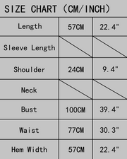 Fitted Tie-Front Vest with Peplum Hem — size chart (cm / inch)
